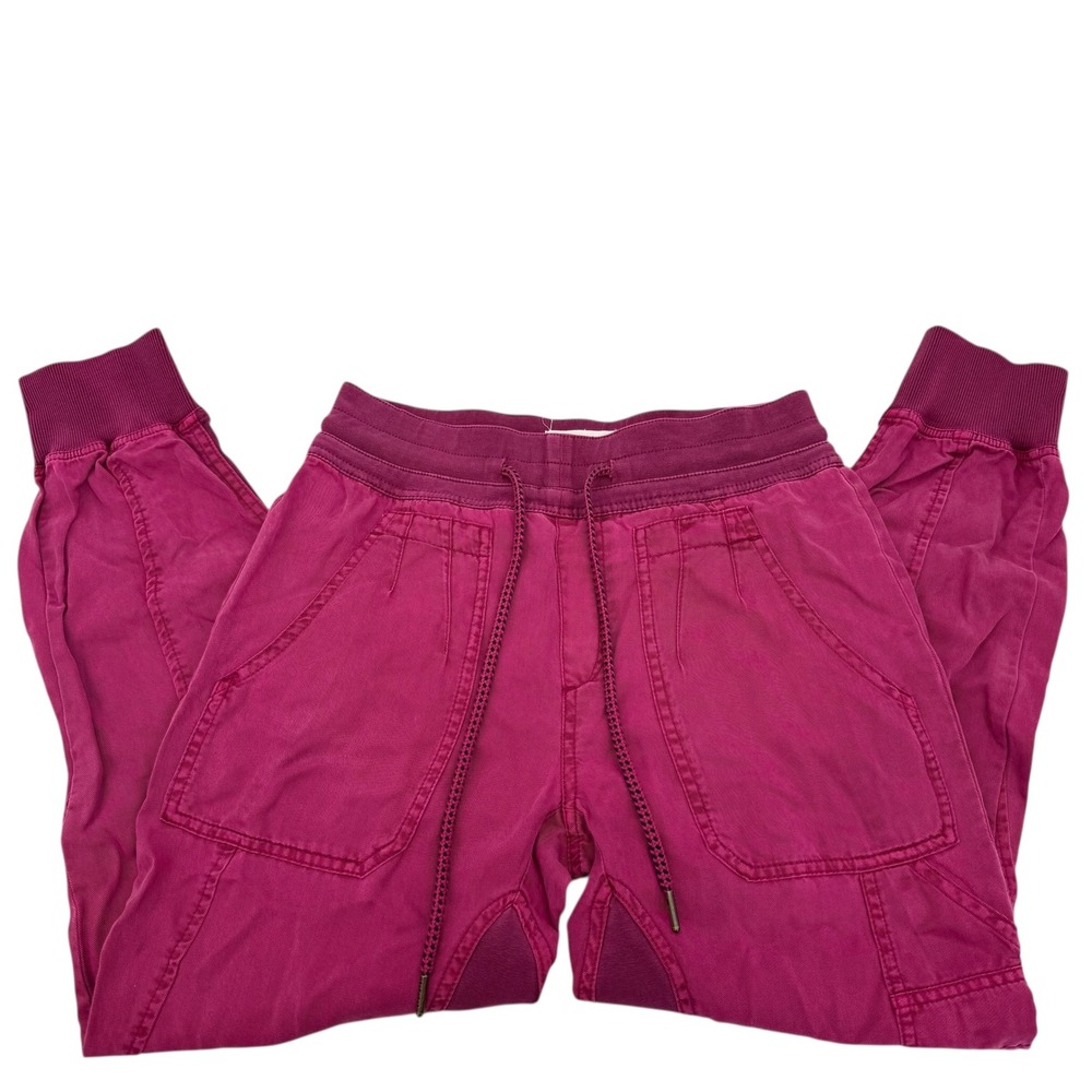 Anthropologie The Nomad Jogger Pants Drawstring Pockets‎ Pink Casual XS